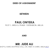 Deed Of Assignment